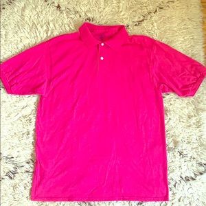 Jerzees Hot Pink Polo NWOT